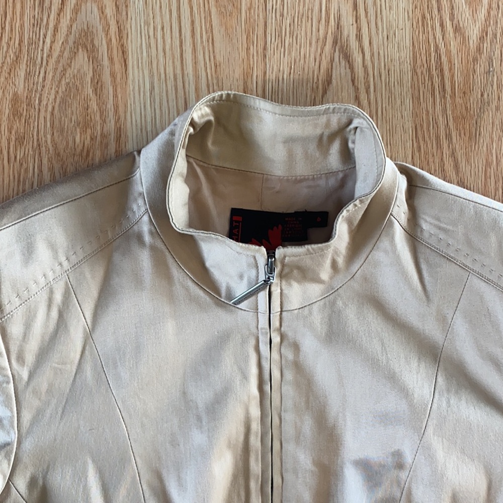 Stretch beige jacket - Picture 2 of 8
